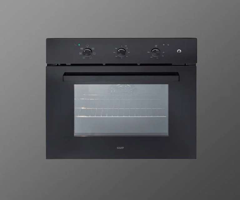 Kaff OV 80 ML 7 60cm 80L Built-in Oven with Rotary Control Dials in Black Colour
