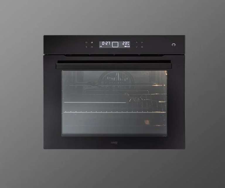 Kaff OV 81 TCBL 60cm 81L Built-in Electric Oven with Touch Control in Black Colour