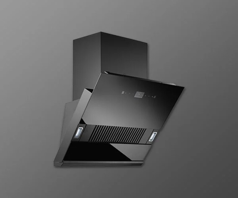 Kaff HAWK DHC 60cm 1180 Nm3/h Auto Clean Wall Mounted Kitchen Chimney with Gesture Controls (Black)