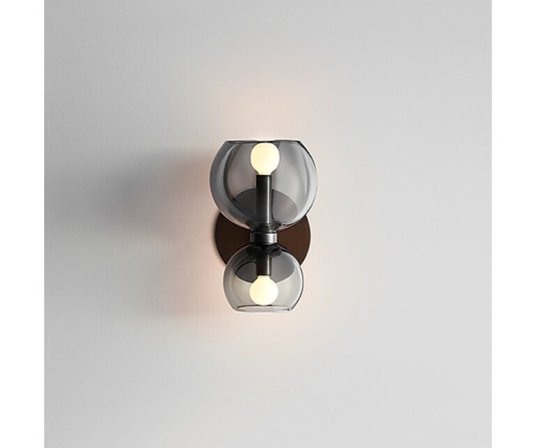 Sizzling Lights Luster Matt Black Mild Steel Wall Sconces Wall Light for Living/Bedroom/Dining Room (Pack of 1)
