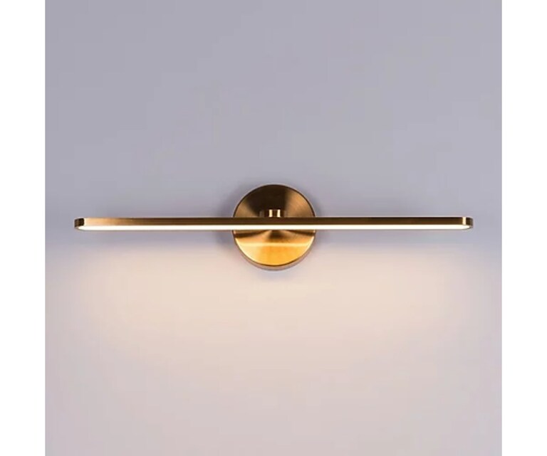 Sizzling Lights Warm Glow 12W Golden Mild Steel Picture Illuminating Wall Light for Living/Bedroom/Dining Room (Pack of 1)