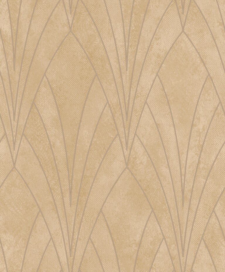 Artisan L85602 Non Woven Yellow & Gold Geometric Wallpaper for Bedroom & Living room