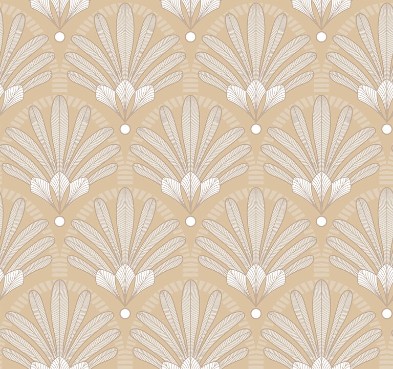 Artisan M53302 Non Woven Yellow Floral Wallpaper for Bedroom & Living room