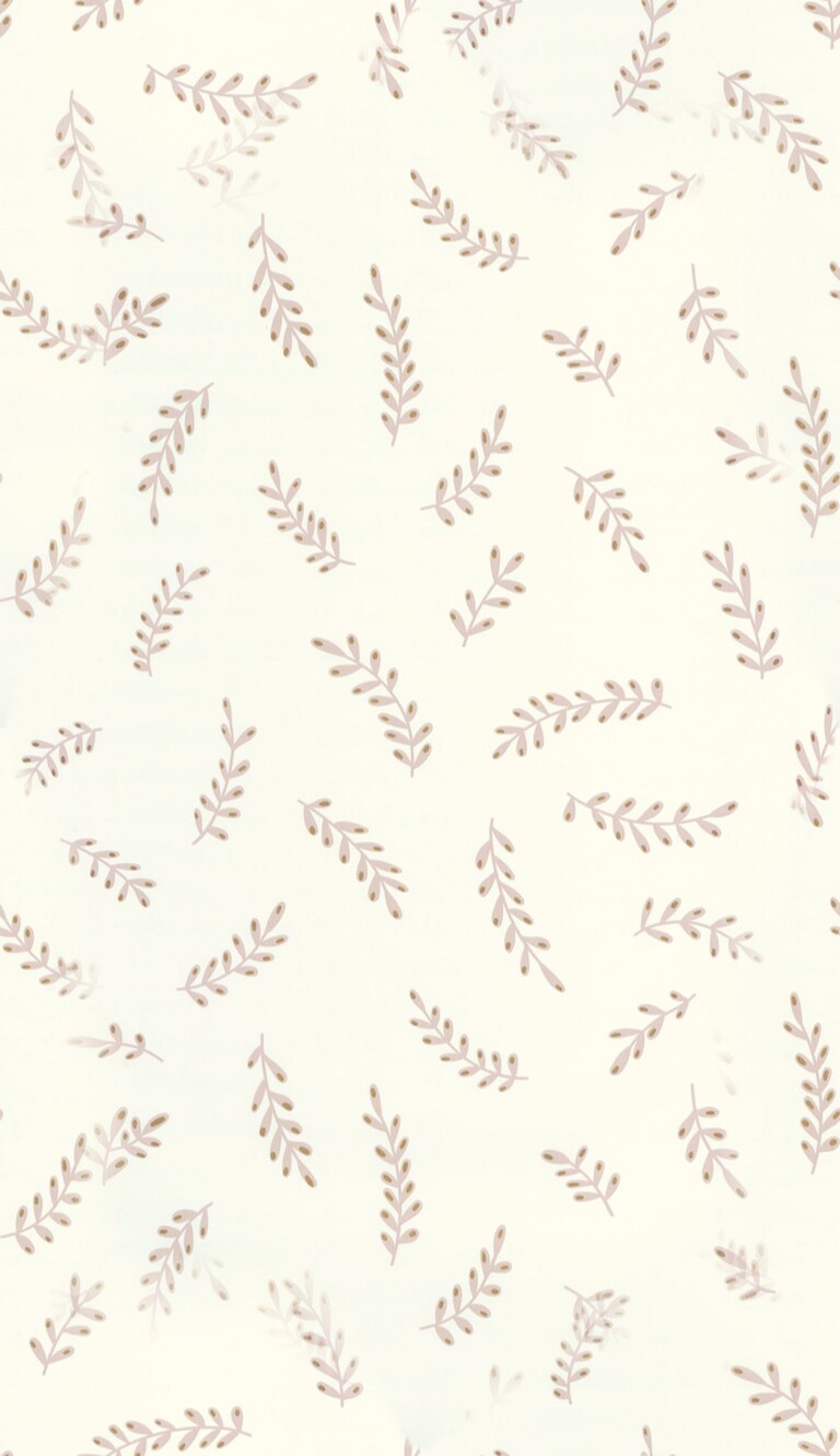 Artisan ETL103091011 Non Woven Brown & White Floral Wallpaper for Bedroom & Living room