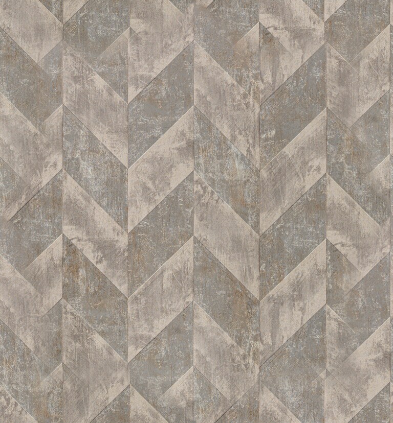 Artisan 2000-2 Non Woven Metallic Geometric Wallpaper for Bedroom & Living Room