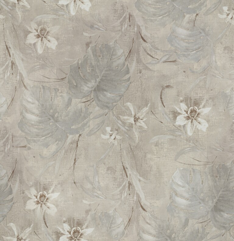 Artisan 2011-3 Non Woven Grey & Brown Floral Wallpaper for Bedroom & Living room