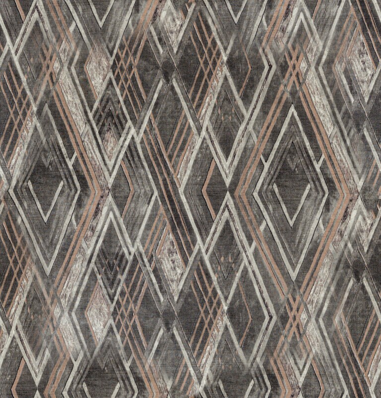 Artisan 2016-1 Non Woven Grey Geometric Wallpaper for Bedroom & Living room
