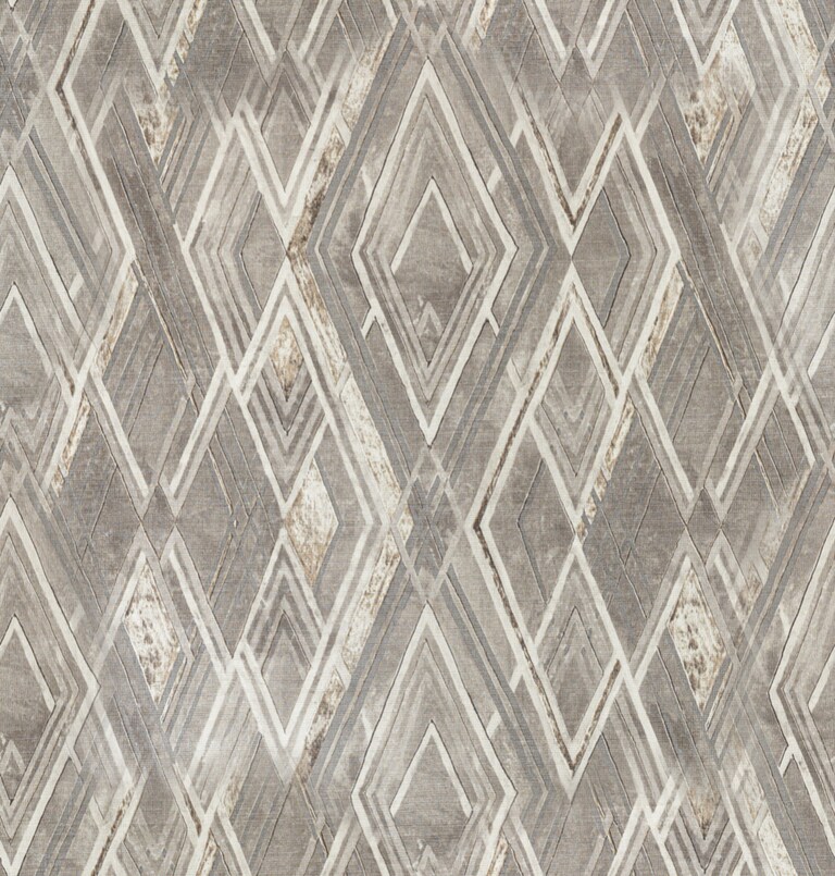 Artisan 2016-2 Non Woven White & Grey Geometric Wallpaper for Bedroom & Living room
