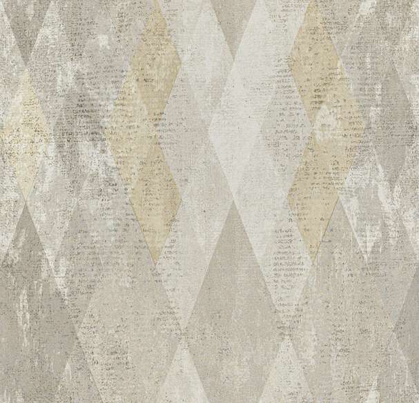 Artisan 902-4 Non Woven Grey Geometric Wallpaper for Bedroom & Living room