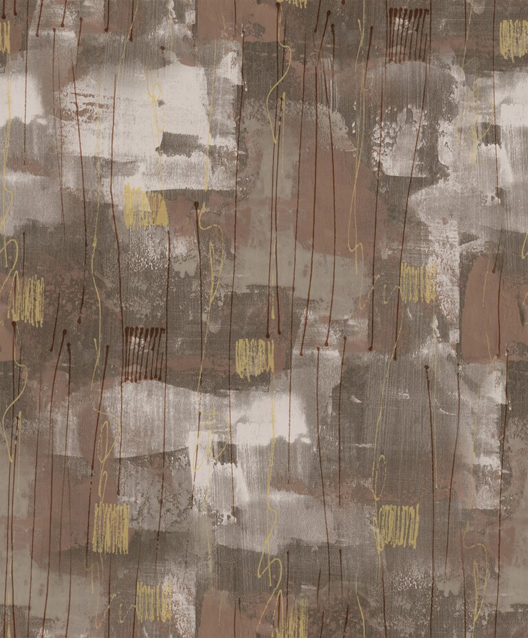 Artisan MD17005-4 Non Woven Brown Textured Wallpaper for Bedroom & Living Room