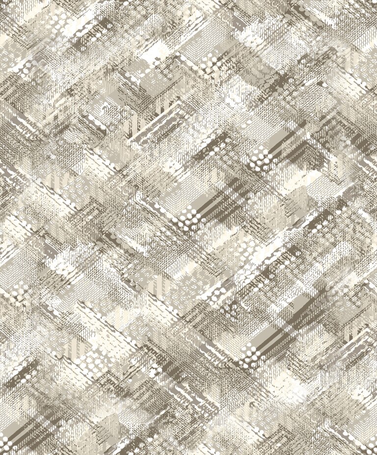 Artisan MD17006-1 Non Woven Metallic & Brown Geometric Wallpaper for Bedroom & Living Room
