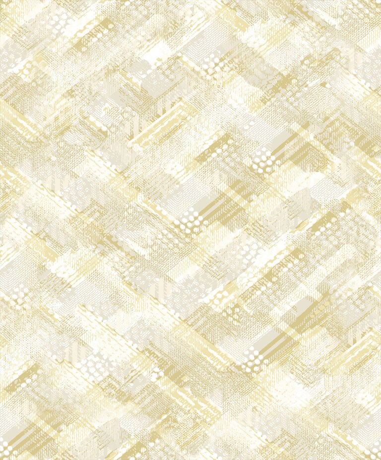 Artisan MD17006-3 Non Woven Yellow Geometric Wallpaper for Bedroom & Living room