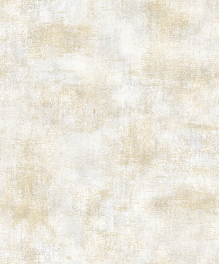 Artisan OM16002-2 Non Woven White & Gold Textured Wallpaper for Bedroom & Living Room