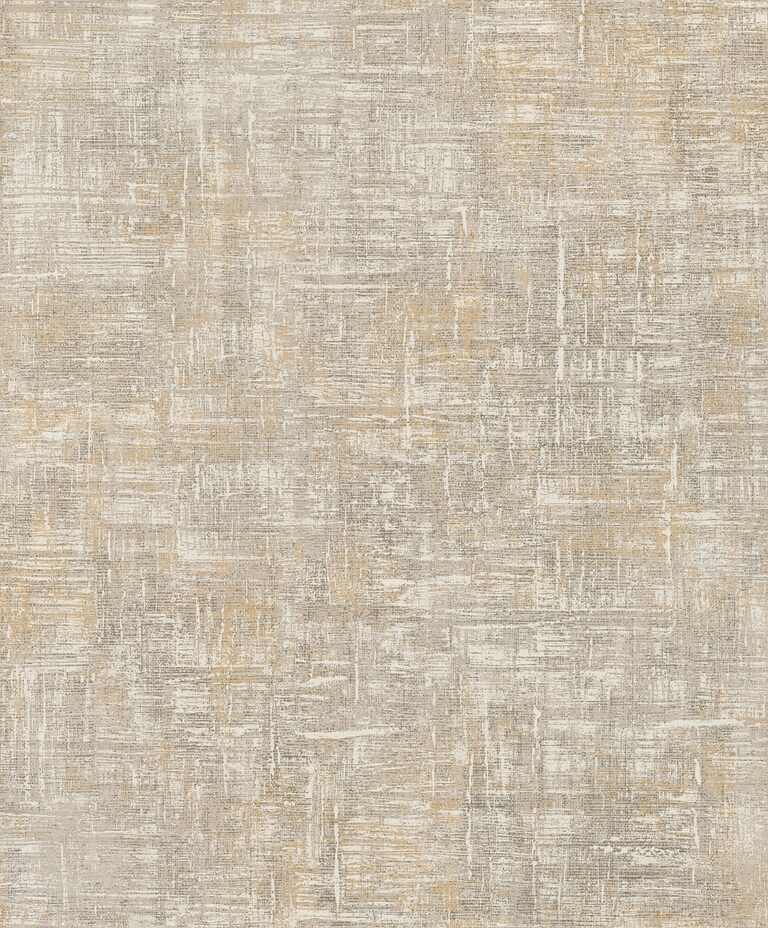 Artisan OM16009-2 Non Woven Beige & Gold Textured Wallpaper for Bedroom & Living Room