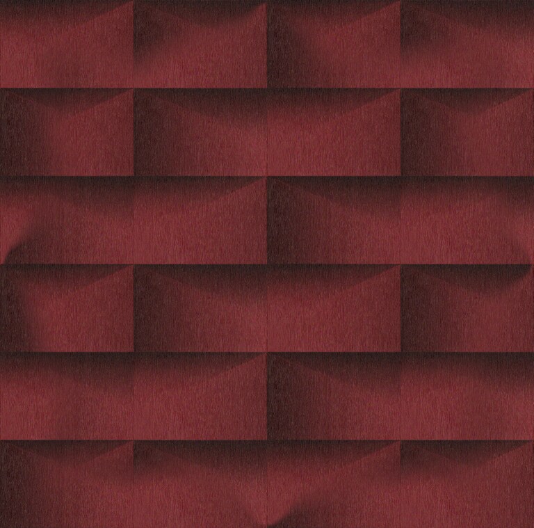 Artisan PC18003-1 Non Woven Red Geometric Wallpaper for Bedroom & Living room