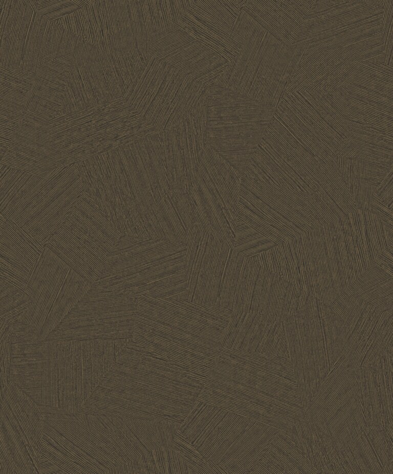 Artisan PC18008-3 Non Woven Metallic & Brown Geometric Wallpaper for Bedroom & Living Room