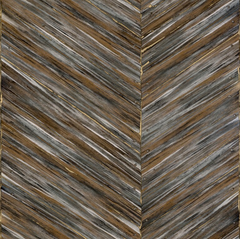 Artisan RC19003-2 Non Woven Brown Textured Wallpaper for Bedroom & Living Room