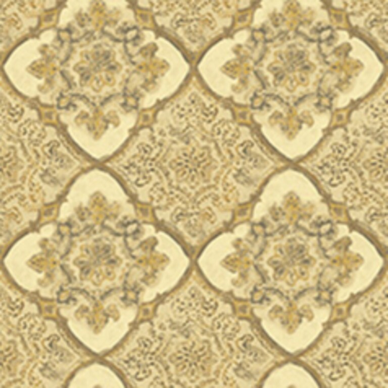 Artisan RC19006-2 Non Woven Gold Damask Wallpaper for Bedroom & Living room