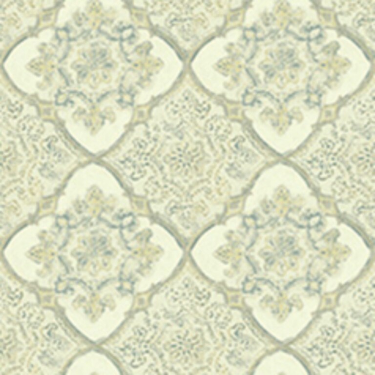 Artisan RC19006-3 Non Woven White & Silver Damask Wallpaper for Bedroom & Living room