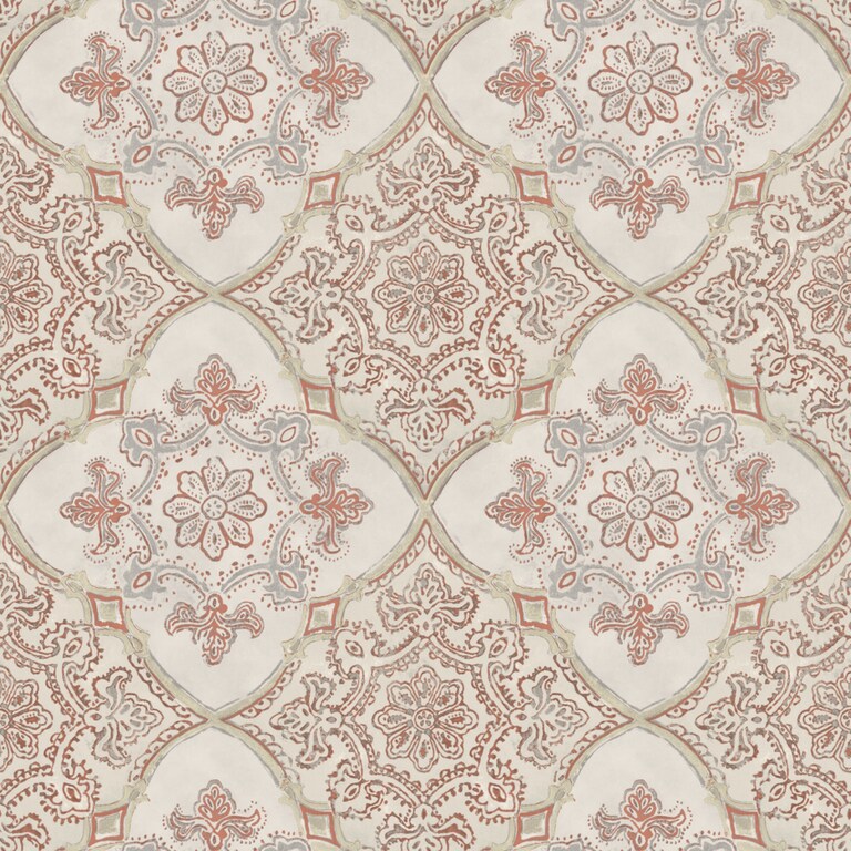 Artisan RC19006-4 Non Woven Beige Damask Wallpaper for Bedroom & Living room