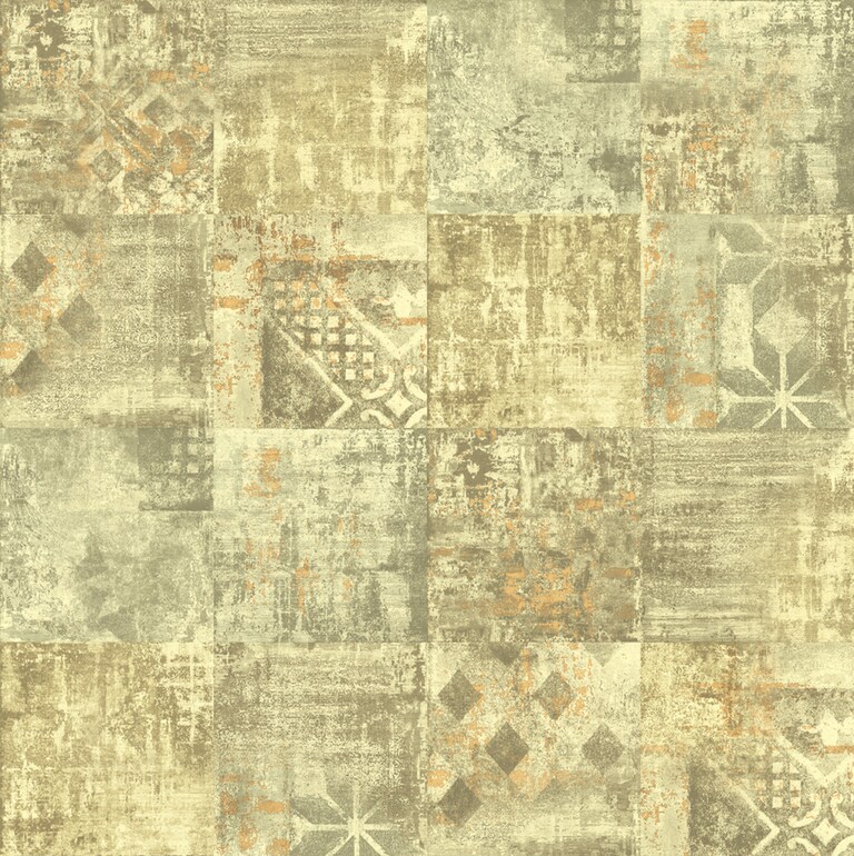 Artisan RC19010-1 Non Woven Gold Textured Wallpaper for Bedroom & Living Room