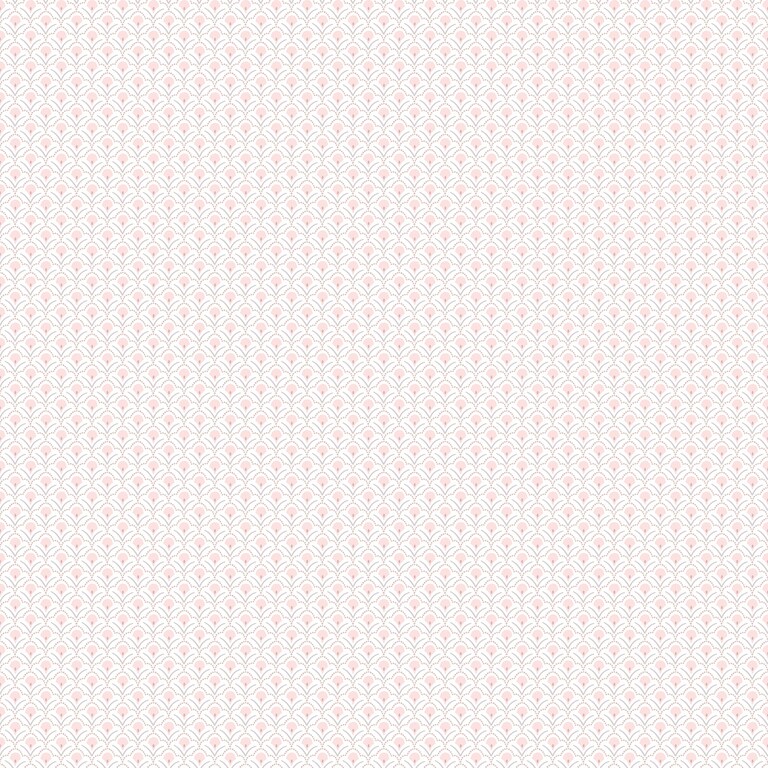 Artisan G78515 Non Woven Grey & Pink Floral Wallpaper for Bedroom & Living room