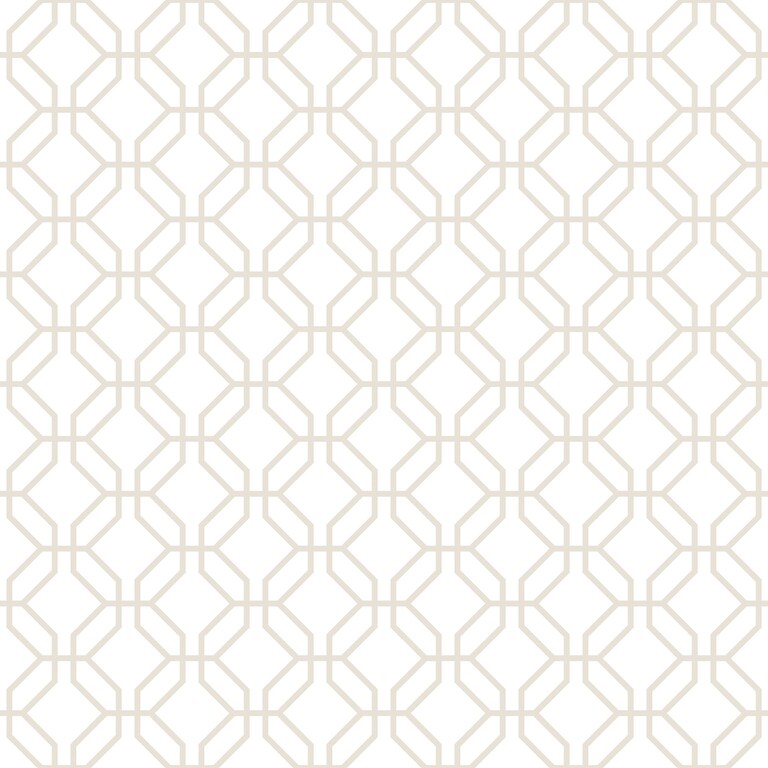Artisan G78529 Non Woven White & Beige Geometric Wallpaper for Bedroom & Living room