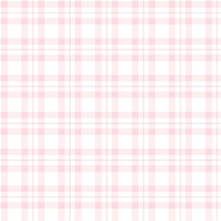 Artisan G78396 Non Woven Pink Checkered Wallpaper for Bedroom & Living Room