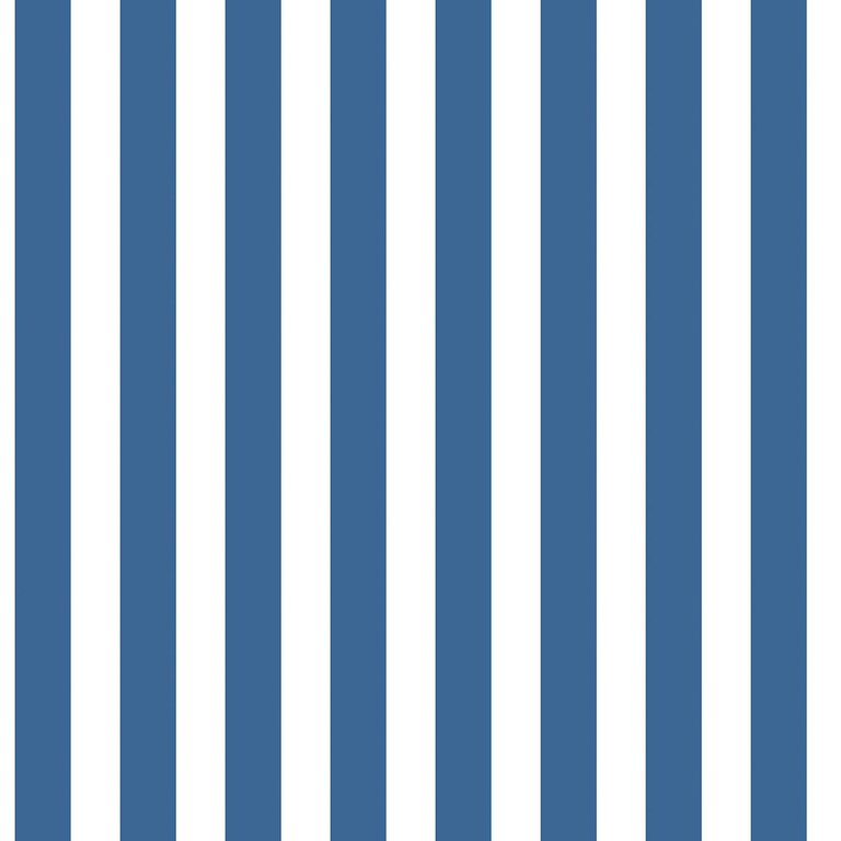 Artisan G78400 Non Woven Blue Vertical Stripes Wallpaper for Bedroom & Living Room