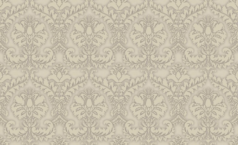 Artisan VD20001-1 Non Woven Gold Damask Wallpaper for Bedroom & Living room