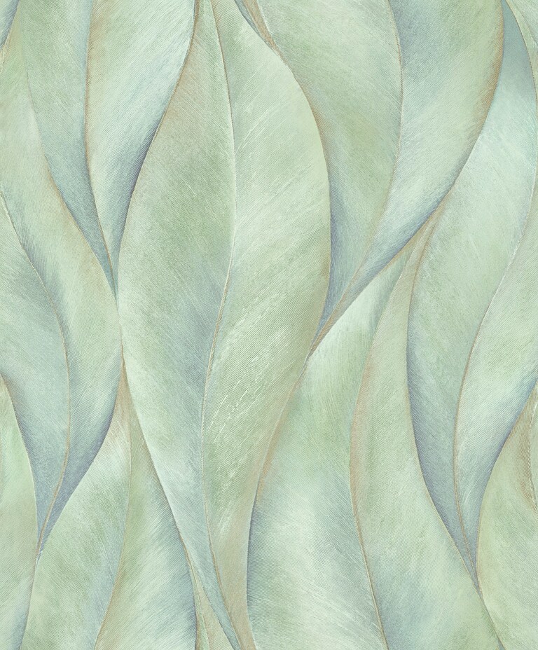 Artisan VD20003-1 Non Woven Green Botanical Wallpaper for Bedroom & Living room