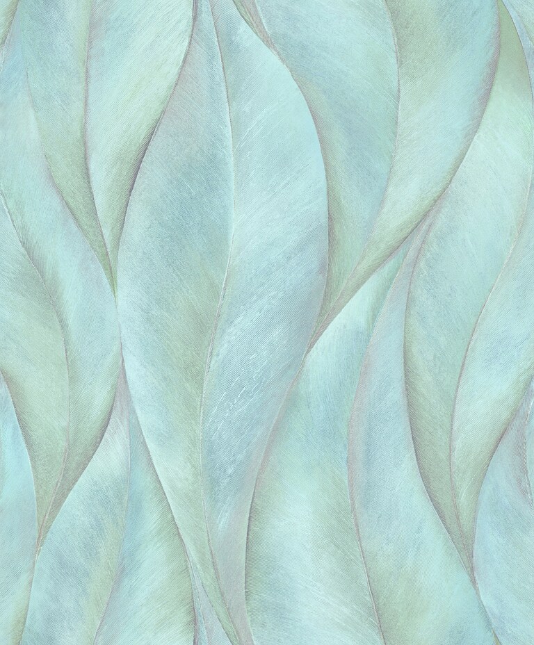 Artisan VD20003-3 Non Woven Blue & Green Botanical Wallpaper for Bedroom & Living room