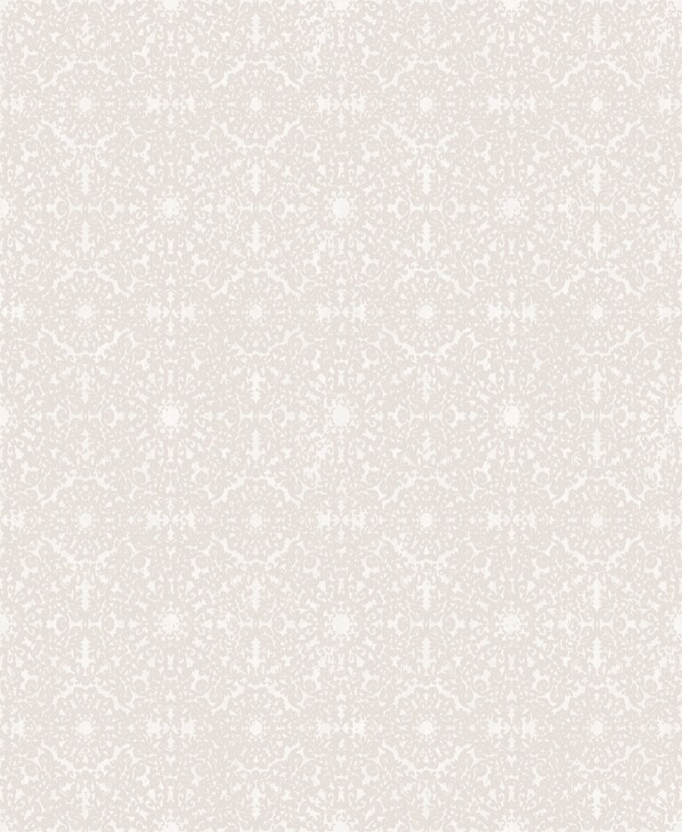 Artisan VD20006-2 Non Woven White & Silver Damask Wallpaper for Bedroom & Living room