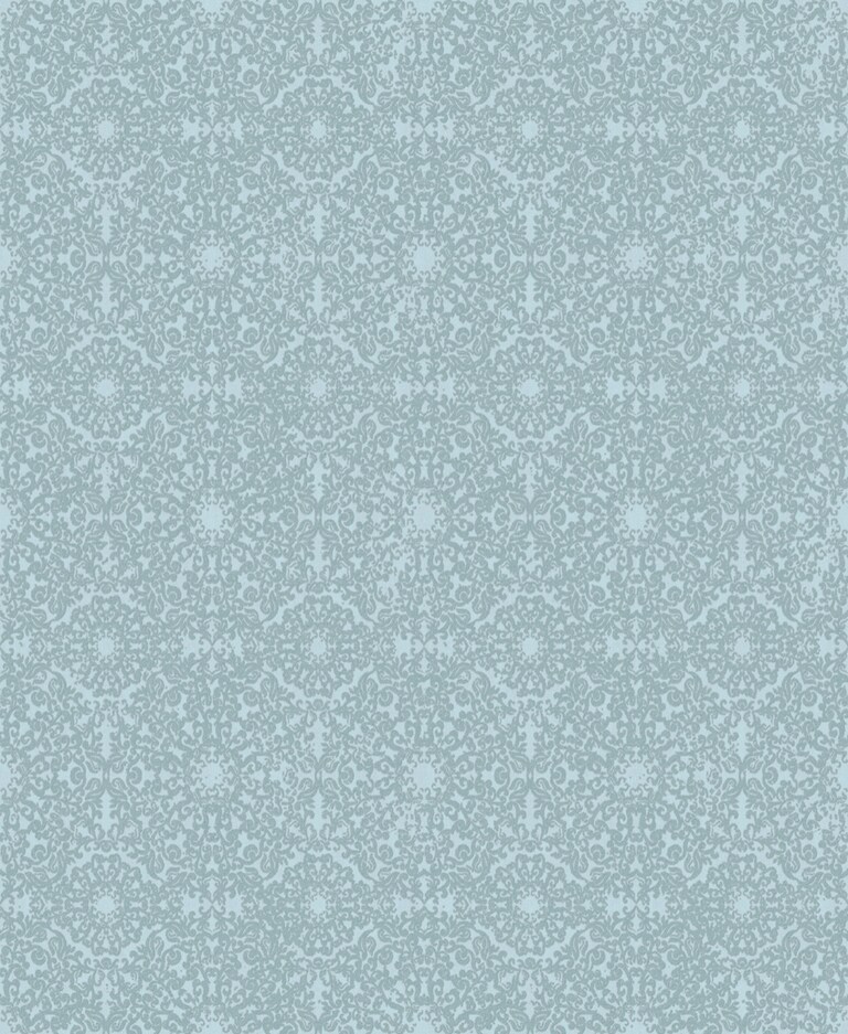Artisan VD20006-3 Non Woven Blue Damask Wallpaper for Bedroom & Living room