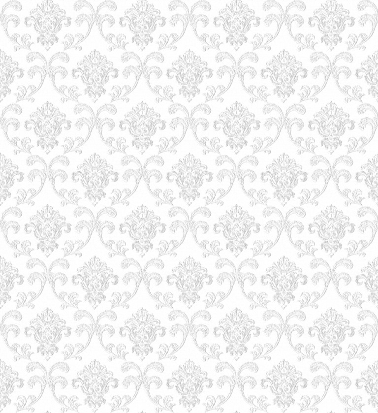 Marshalls INS 243 Non Woven Grey & Off White Damask Wallpaper for Bedroom & Living Room