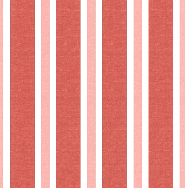 Marshalls INS 260 Non Woven Red & Pink Vertical Wide Stripes Wallpaper for Bedroom & Living Room